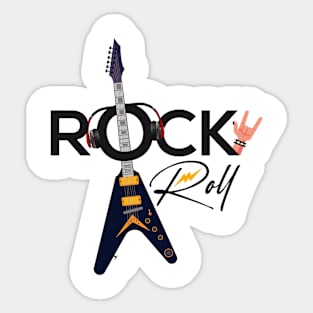 Rock & Roll Sticker